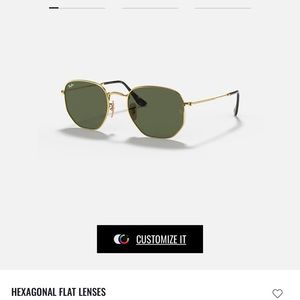 Ray Ban Hexagonal Flat Lenses